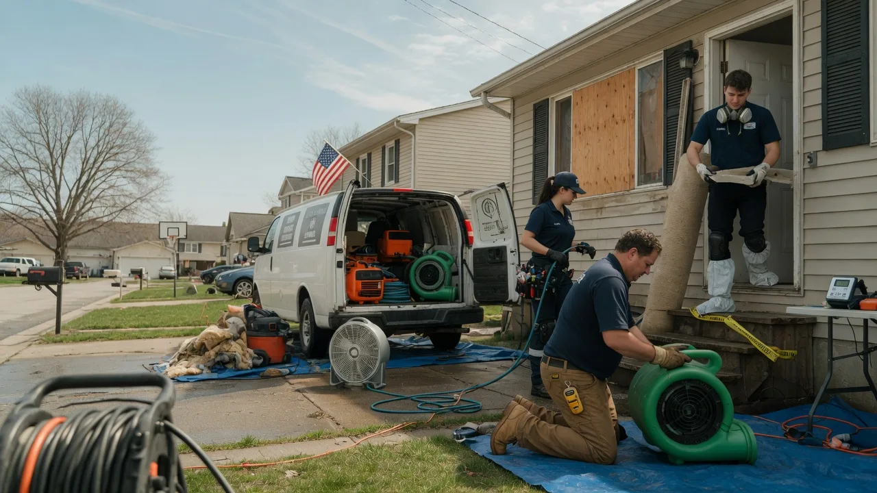 Water Damage Restoration in Augusta, IL near me
